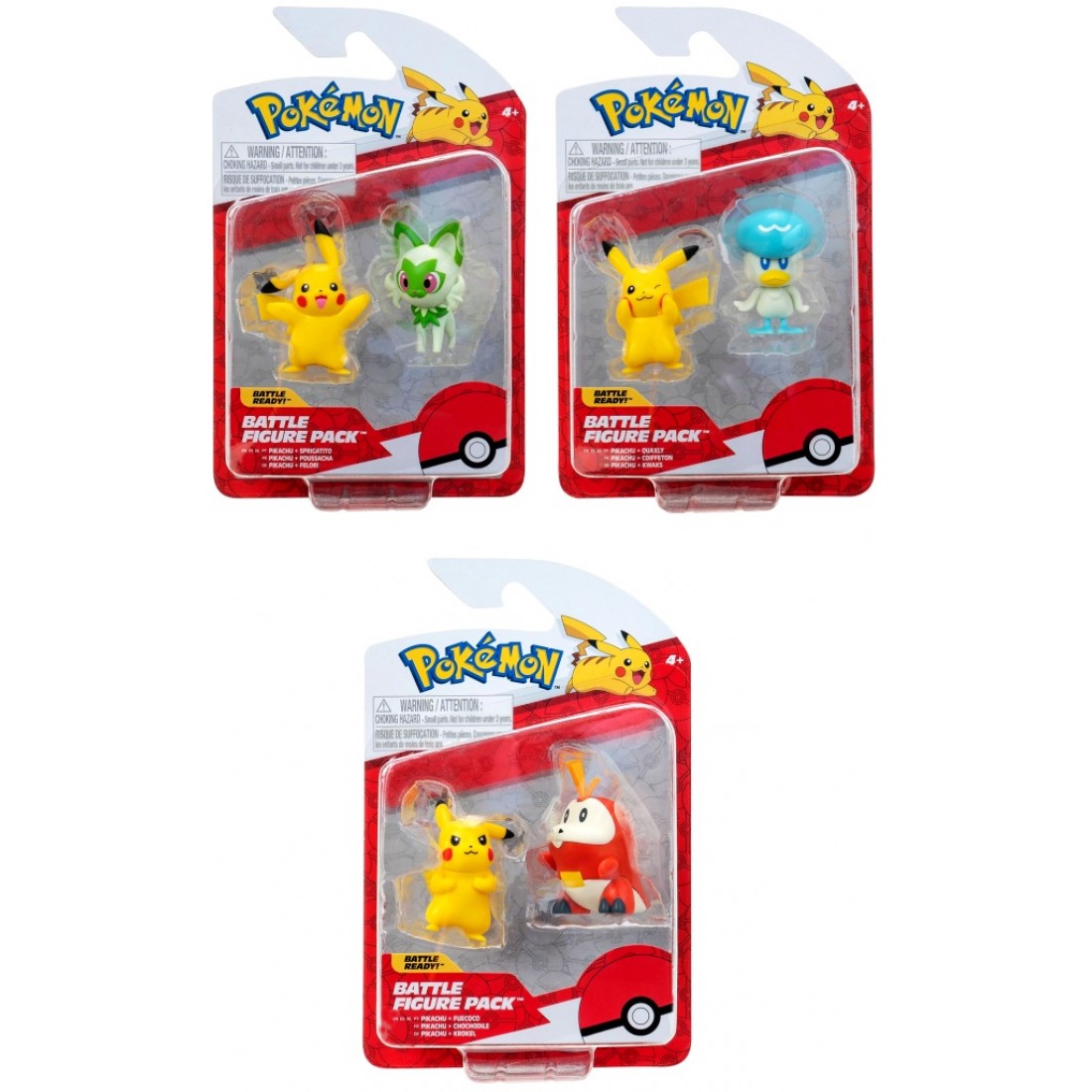 Pokemon (3355) 2" Battle Figure - First Partner Packs