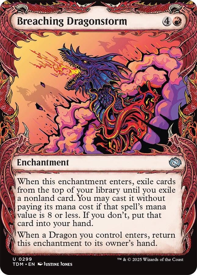 Breaching Dragonstorm (Showcase) - Tarkir: Dragonstorm (TDM) - Foil