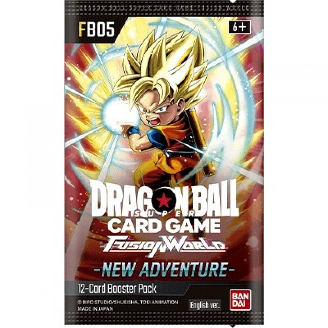 Dragon Ball Z - Fusion World: New Adventure (FB05) Booster Pack