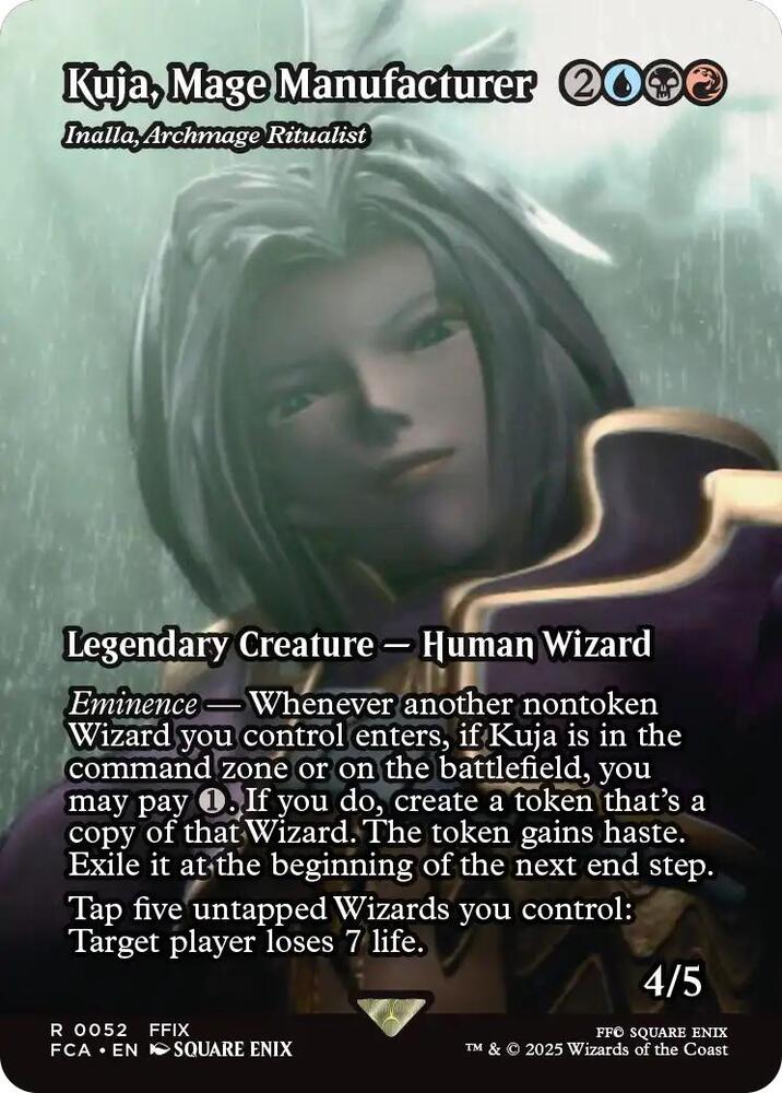 Kuja, Mage Manufacturer - Inalla, Archmage Ritualist (Showcase) - FINAL FANTASY: Through the Ages (FCA)