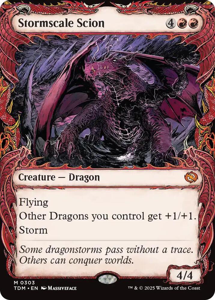 Stormscale Scion (Showcase) - Tarkir: Dragonstorm (TDM)