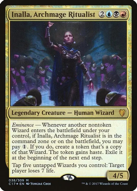 Inalla, Archmage Ritualist - Commander 2017 (C17) Foil