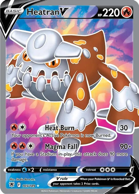 Heatran V (Full Art) - SWSH10: Astral Radiance (SWSH10)