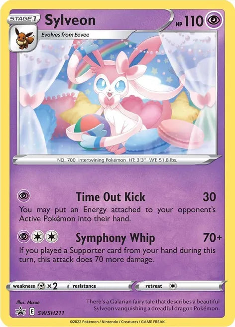 Sylveon - SWSH211 - SWSH: Sword & Shield Promo Cards (SWSD)