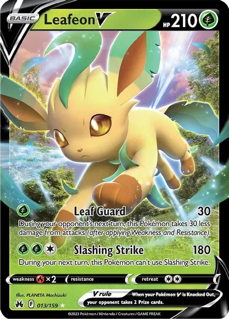 Leafeon V - Crown Zenith (CRZ)