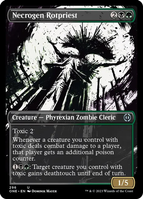 Necrogen Rotpriest (Showcase) - Phyrexia: All Will Be One (ONE)