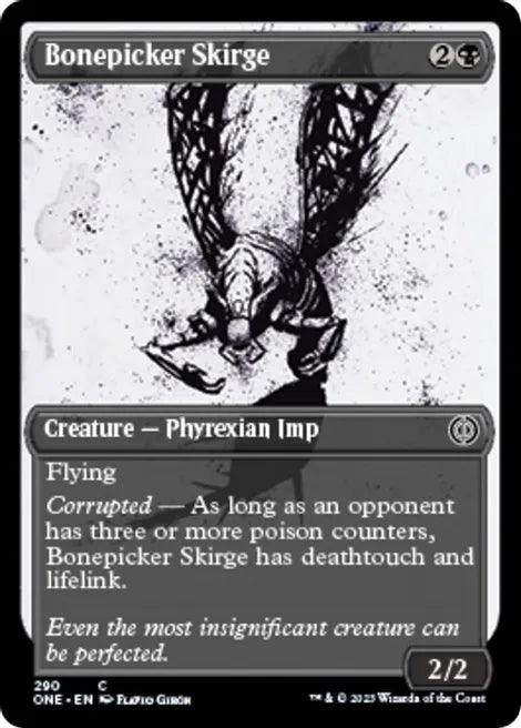 Bonepicker Skirge (Showcase) - Phyrexia: All Will Be One (ONE)