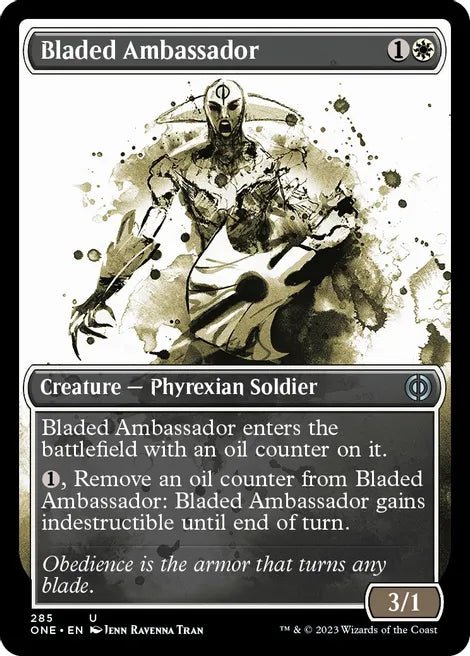 Bladed Ambassador (Showcase) - Phyrexia: All Will Be One (ONE)