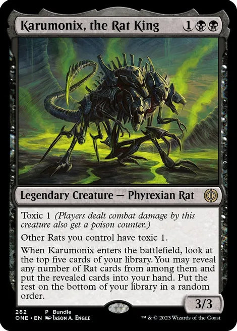 Karumonix, the Rat King (ONE Bundle) - Unique and Miscellaneous Promos (UMP) Foil