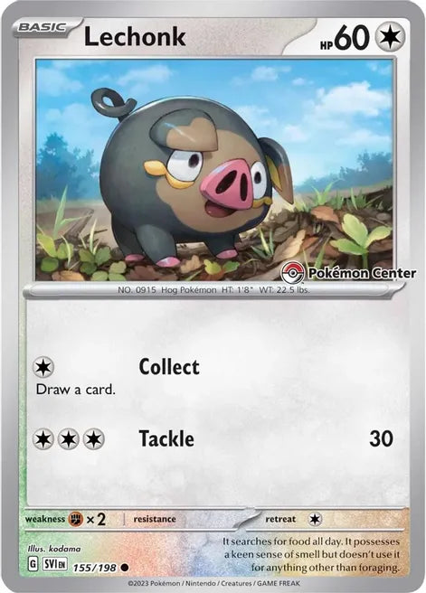 Lechonk [Pokemon Center] - SV: Scarlet & Violet Promo Cards (SV)