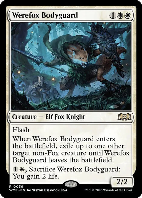 Werefox Bodyguard - Wilds of Eldraine (WOE)