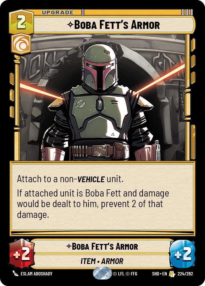 Boba Fett's Armor - Shadows of the Galaxy (SHD)