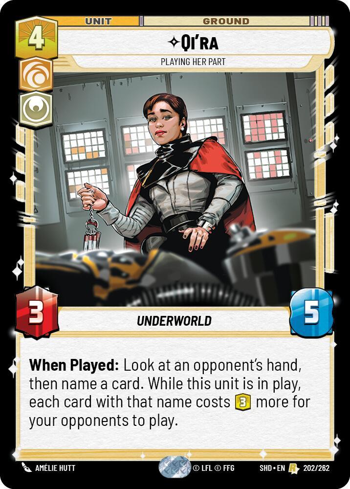 Qi'ra - Playing Her Part - Shadows of the Galaxy (SHD)