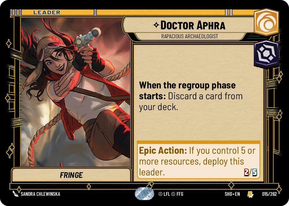 Doctor Aphra - Rapacious Archaeologist - Shadows of the Galaxy (SHD)