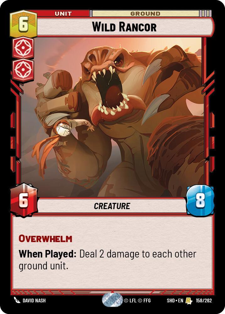 Wild Rancor - Shadows of the Galaxy (SHD)