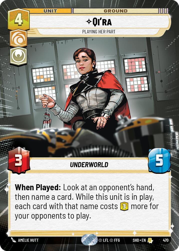 Qi'ra - Playing Her Part (Hyperspace) - Shadows of the Galaxy (SHD)