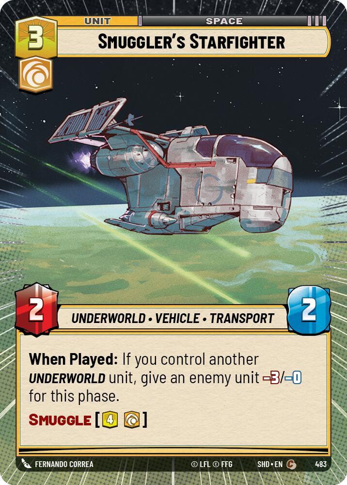 Smuggler's Starfighter (Hyperspace) - Shadows of the Galaxy (SHD)