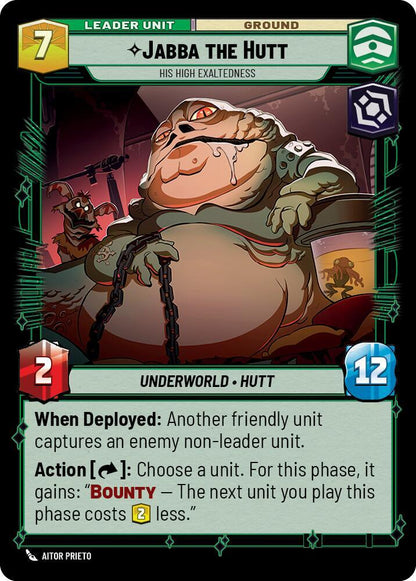 Jabba the Hutt - His High Exaltedness - Shadows of the Galaxy (SHD)