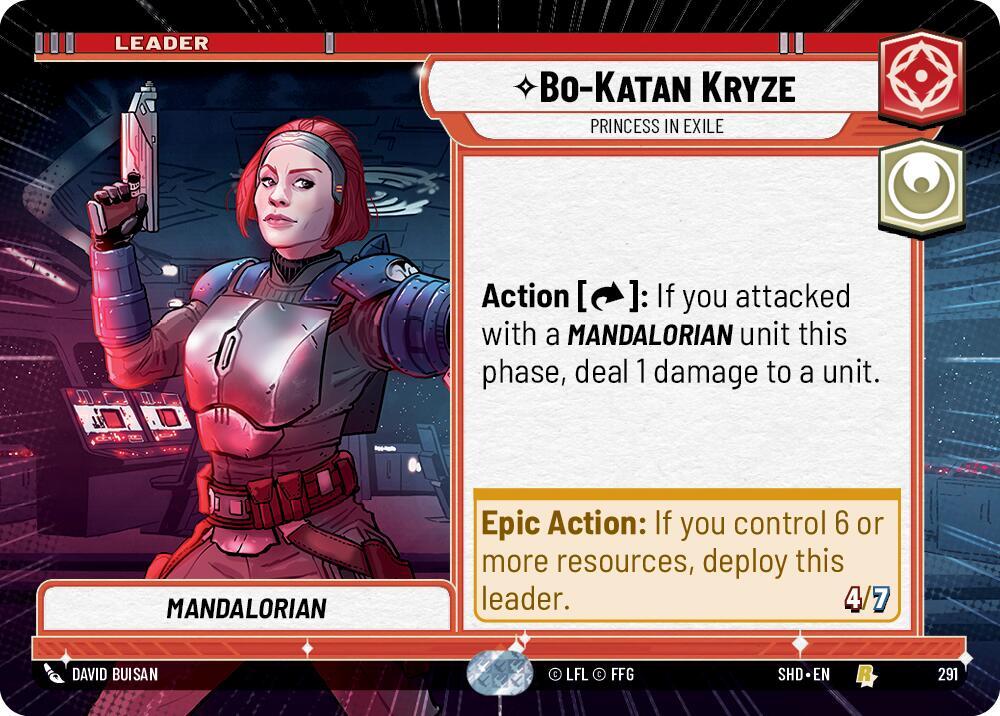 Bo-Katan Kryze - Princess in Exile (Hyperspace) - Shadows of the Galaxy (SHD)