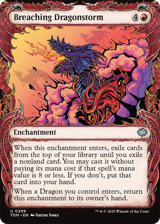 Breaching Dragonstorm (Showcase) - Tarkir: Dragonstorm (TDM) - Foil