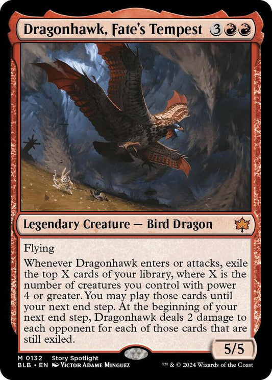 Dragonhawk, Fate's Tempest - Bloomburrow (BLB)