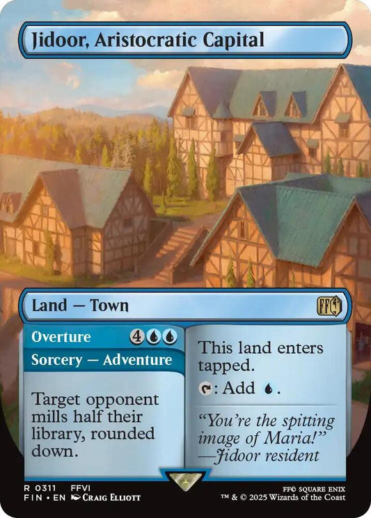 Jidoor, Aristocratic Capital (Borderless) Foil - FINAL FANTASY (FIN)