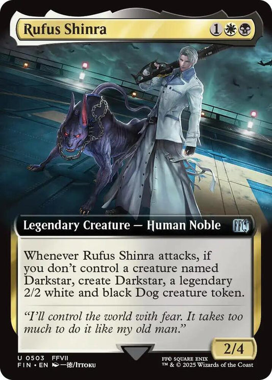 Rufus Shinra (Extended Art) Foil - FINAL FANTASY (FIN)
