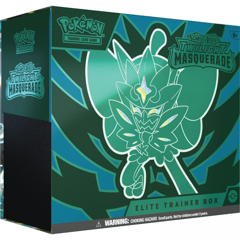 Pokemon Scarlet & Violet 6: Twilight Masquerade Elite Trainer Box